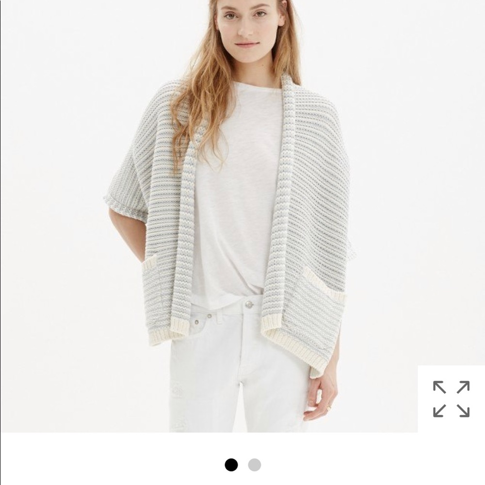 Madewell open cardigan